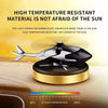 Car Fragrance Portable Solar Panel Helicopter Model Automotive Fragrance