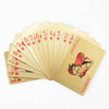 Gold Foil Plated Poker Card Set