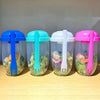 Portable Salad Cup Kids Breakfast Salad Bowl with Fork Plastic Diet Meal Shaker Cups Kitchen Food Lunch Box Bottles Mason Cup