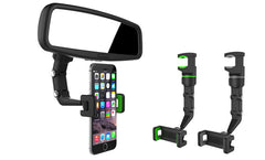 MULTIFUNCTIONAL REARVIEW MIRROR MOBILE PHONE HOLDER