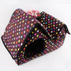 Folding Double Top Zipper Pet House/Beds