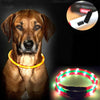 Dog Collar Led Lights Adjustable USB luminous Led