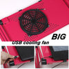 Portable Laptop Desk With Mouse Pad and Cooling Fan