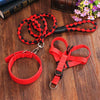 Pet circle pet dog leash harness collar sets nylon dog leash