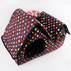 Folding Double Top Zipper Pet House/Beds