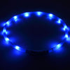 Dog Collar Led Lights Adjustable USB luminous Led