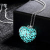 Luminous Stone Vintage Pendant Necklace - Glow In The Dark