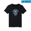 LUCKYFRIDAYF women and men Heisenberg skull in Breaking Bad T-shirt summer t shirt homme t shirt men hip hop T-shirts clothing