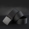 New Belts Men High Quality Canvas Belt Casual belts fast dry Plastic Automatic Buckle 110-140cm