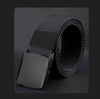 New Belts Men High Quality Canvas Belt Casual belts fast dry Plastic Automatic Buckle 110-140cm