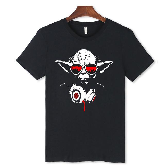 LUCKYFRIDAYF Star Wars Master T-shirt summer Star Wars Master t shirt homme t shirthip hop Star Wars Master T-shirts clothing