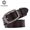 Women Retro Pin buckle genuine leather belts