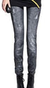 Women Vintage Jeans Tights Pants Tight Stretch Skinny Leggings Trouser