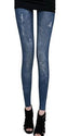 Women Vintage Jeans Tights Pants Tight Stretch Skinny Leggings Trouser