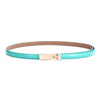 Korean version of the classic wild female minimalist thin belt women's belt women's fashion belt leather belt