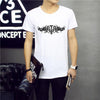 Q-IMAGE Summer Top T Shirt Men Clothing Short Sleeve Man's TShirt Rock Music Hip Hop  T-Shirts Boy tees