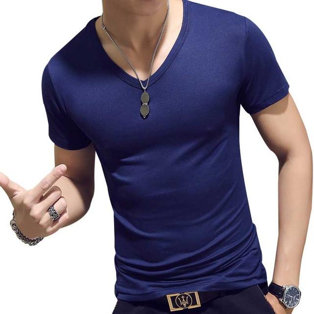 Man'S T-Shirt Summer Fashion Solid Color Men Tshirt Fun Army Bodybuilding Mens Compression Short Sleeve Clothing Men's Tops Tees