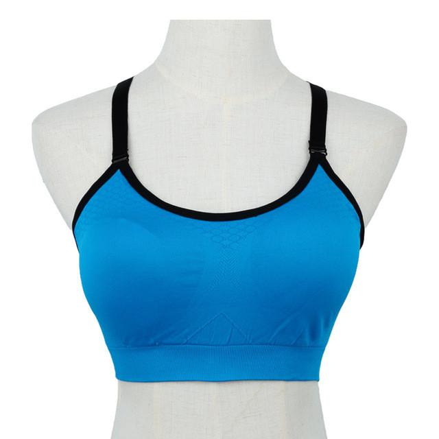 New Summer Women Tank Tops Wireless Push Up Seamless Padded  Bra Fitness Stretch Women Crop Top Underwear Vest