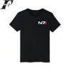 LUCKYFRIDAYF women and men Mass Effect T-shirt summer Mass Effect t shirt homme t shirt men hip hop Mass EffectT-shirts clothing