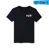 LUCKYFRIDAYF women and men Mass Effect T-shirt summer Mass Effect t shirt homme t shirt men hip hop Mass EffectT-shirts clothing