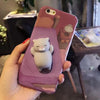 3D Cute Soft Silicone Squishy Cat Phone Cover