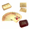 Gold Foil Plated Poker Card Set