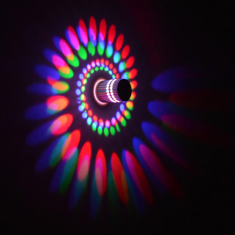 Luminous Shadow Spiral Effect Lamp