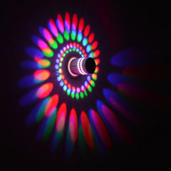 Luminous Shadow Spiral Effect Lamp