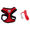 Small Dog Breathable Mesh Harness and Leash Set