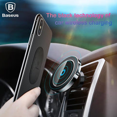 MAGNETIC WIRELESS CAR MOUNT & CHARGER