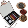 Vintage  Alphabet Wax Seal Kit