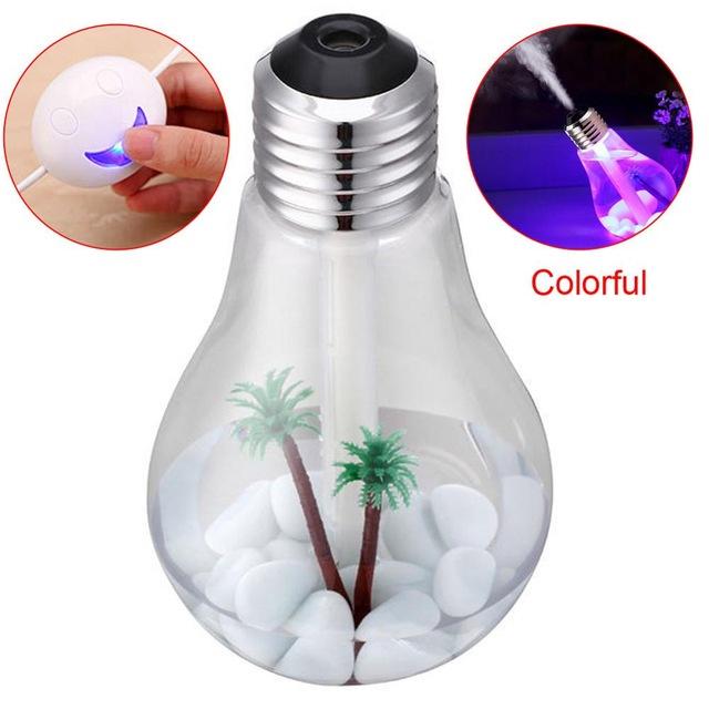 Multi-Colour USB  Humidifier Bulb