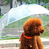 Transparent Waterproof Pet Umbrella