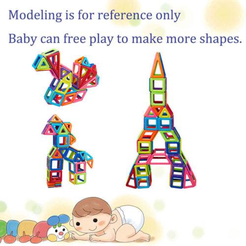 Magnetic building blocks baby toys